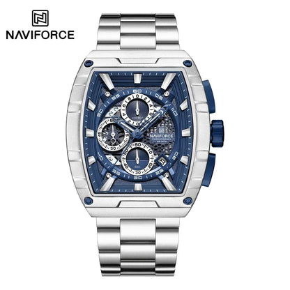NAVIFORCE – Montre-bracelet à quartz de luxe pour hommes, marque supérieure, étanche, chronographe, 2025, date automatique