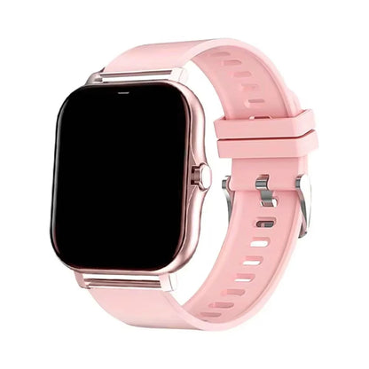 LAXASFIT 2025 Nouvelle Montre Connectée pour Hommes Femmes Cadeau Écran Tactile Complet Montre de Sport et de Fitness Appel Bluetooth Montre Intelligente Digitale