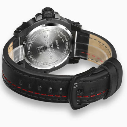NAVIFORCE Marque de Luxe Homme Sport Militaire Montre à Quartz pour Homme Horloge Analogique Date Bracelet en Cuir Montre-Bracelet Relogio Livraison Gratuite