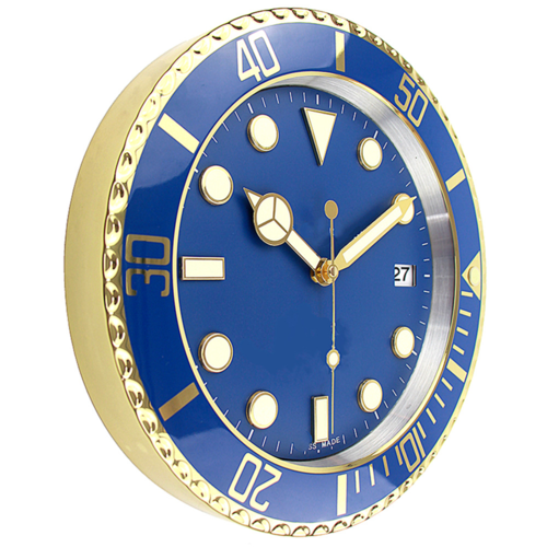 Horloge Murale De Luxe En Métal Grande Horloge Murale Pour La Maison