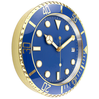 Horloge Murale De Luxe En Métal Grande Horloge Murale Pour La Maison