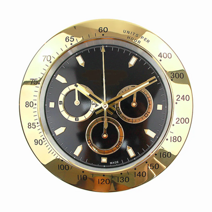 Horloge Murale De Luxe En Métal Grande Horloge Murale Pour La Maison