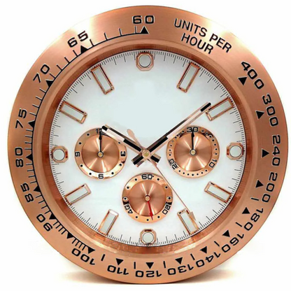 Horloge Murale De Luxe En Métal Grande Horloge Murale Pour La Maison