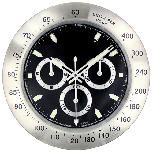 Horloge Murale De Luxe En Métal Grande Horloge Murale Pour La Maison
