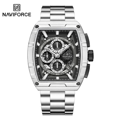 NAVIFORCE – Montre-bracelet à quartz de luxe pour hommes, marque supérieure, étanche, chronographe, 2025, date automatique