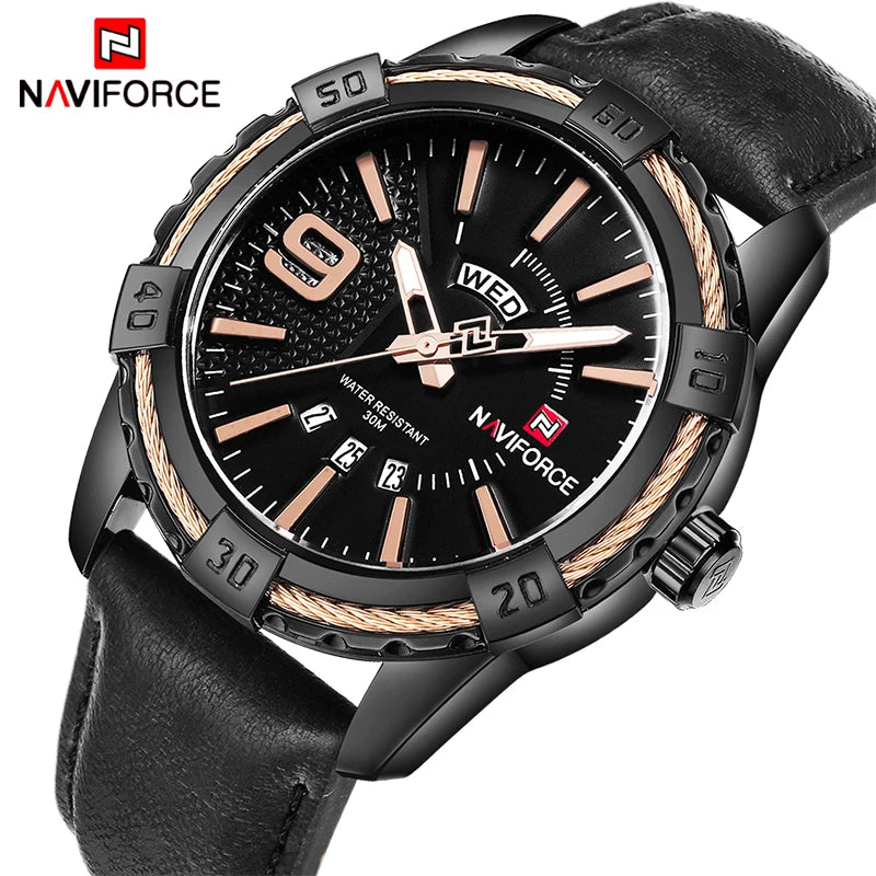 NAVIFORCE NF9117L Leisure Army Military Design Watch