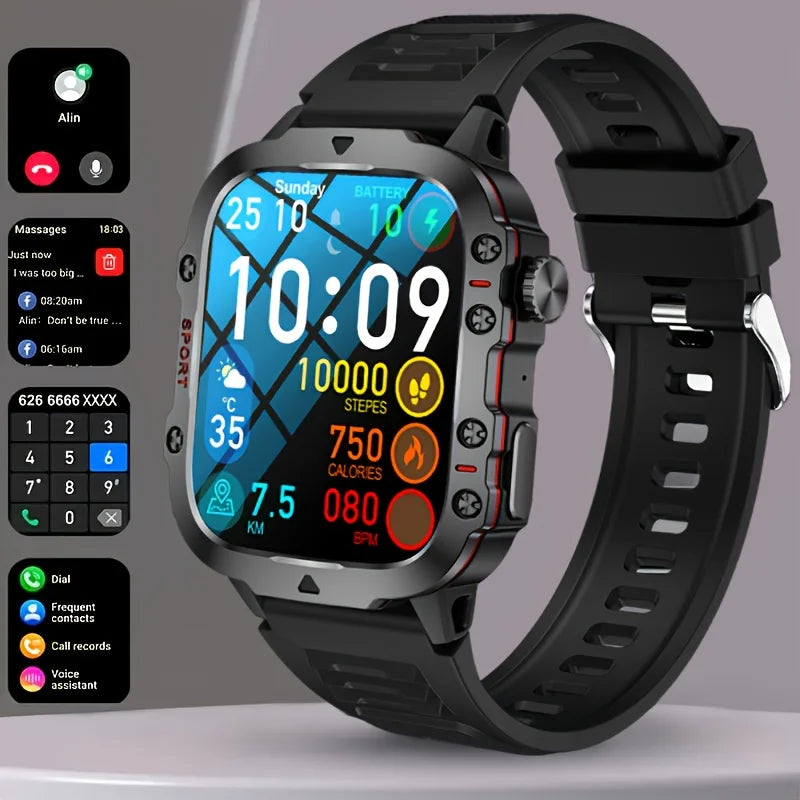 2026New NFC Smat Watch Women 1.96-inch Blood Pressure Heart Rate Bluetooth Call Female Health Smarwatches Ladies For Android IOS