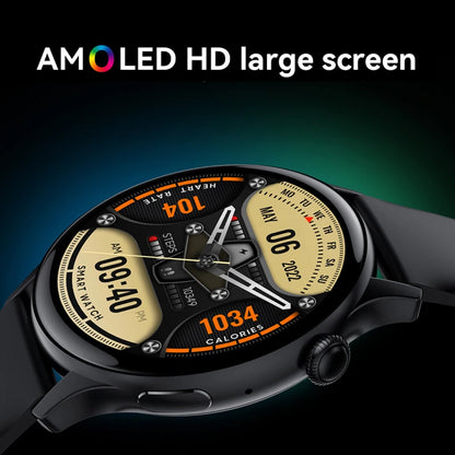 Nouvelle montre intelligente AMOLED True 2026 pour femmes, écran toujours allumé, résolution 466*466 HD, suivi de santé, appels vocaux, NFC, Smartwatch pour femmes