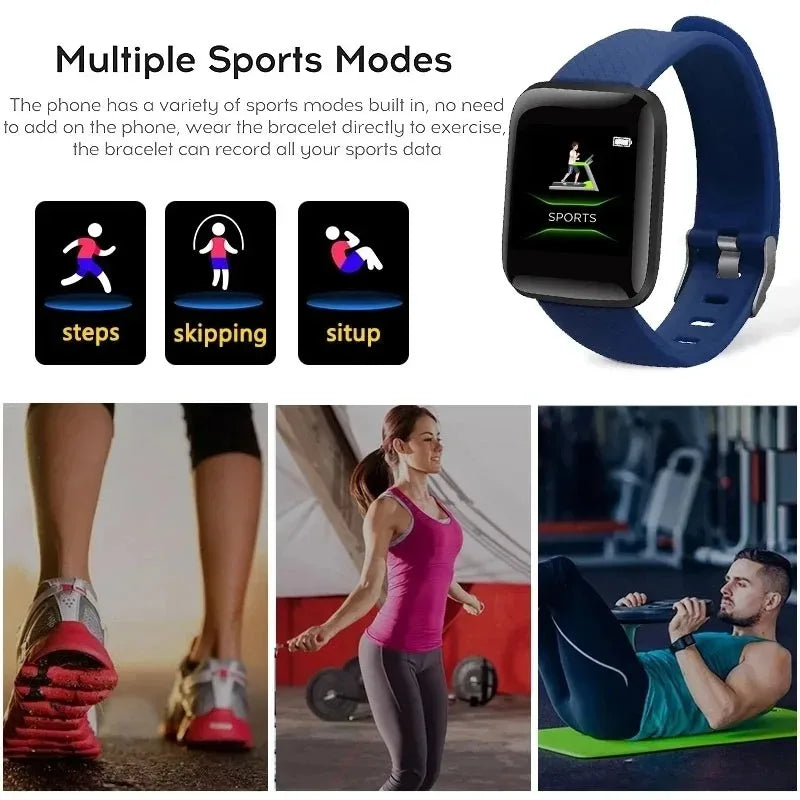 Smartwatch Men Women Kids Watch Electronic Smart Watches D20 Y68 Clock Fitness Monitor Birthday Gift For IOS Android Bracelet
