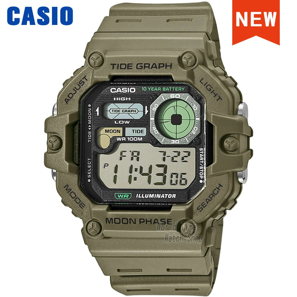 Montre Homme Casio Mode Sport Outdoor Montre-bracelet Style de Vie Actif Design Décontracté Série WS-1700H