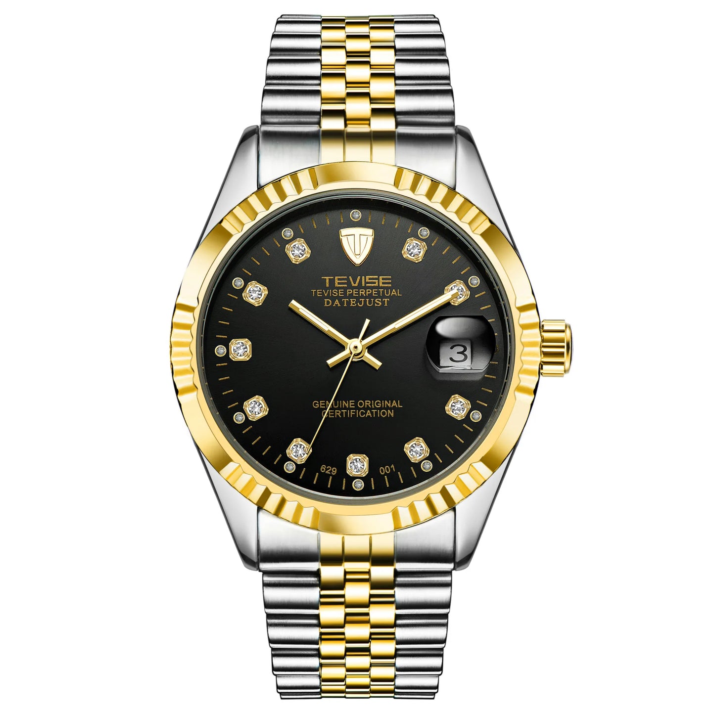 Montre Mécanique Homme Accessoire de Mode Cadeau Exclusif Montre Élégante pour Hommes Distingués