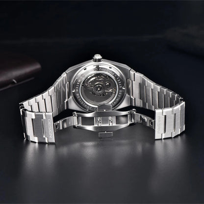 Montre automatique mécanique Pagani Design pour homme, mouvement Miyota8215, de luxe, en acier inoxydable avec saphir et traitement antireflet, étanche