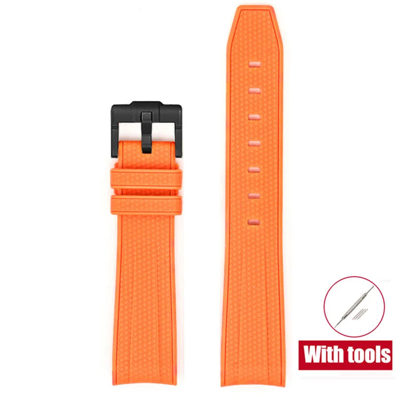 Bracelet de montre en caoutchouc pour Swatch X Omega Joint MoonSwatch étanche Sport 20mm Bracelet de montre en silicone incurvé pour hommes et femmes