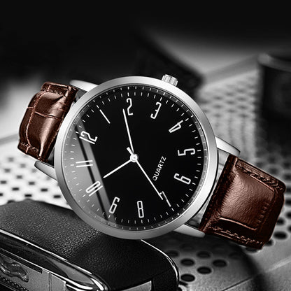 ChronoState Arabic Vintage Set – Collection 4 montres à quartz et bracelets | Coffret cadeau homme avec bracelet en cuir