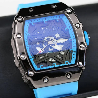 Domineering Beauty Pentagram Luminous Wine Barrel Watch