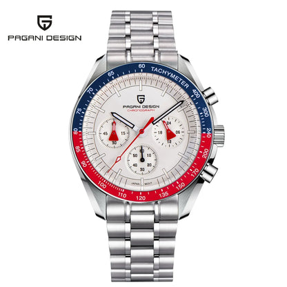 PAGANI DESIGN 2026 Nouvelles Montres Homme Montre de Luxe à Quartz Pour Homme Chronographe Rapide à Date Automatique Bracelet Saphir AR