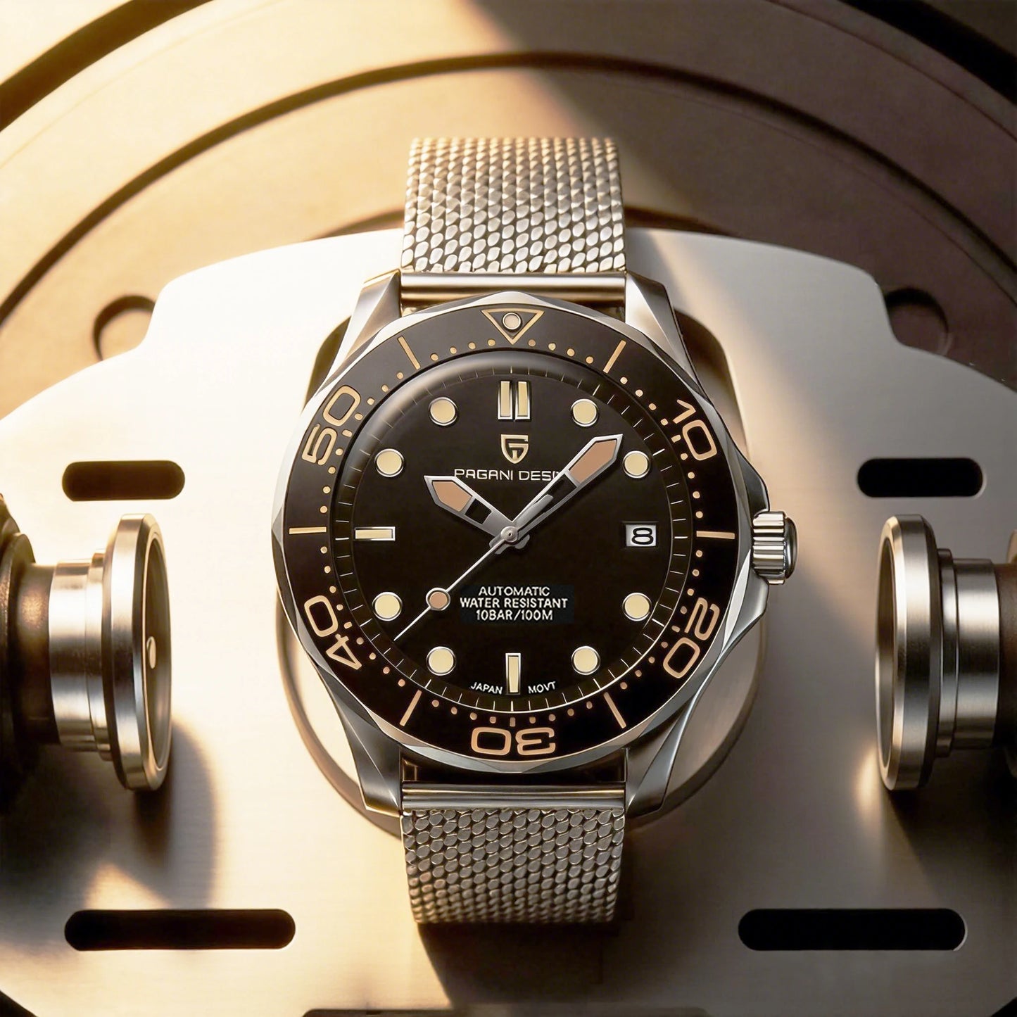 Montres PAGANI DESIGN pour hommes 2026 Nouvelle montre automatique de luxe rétro 007 pour hommes Montre-bracelet mécanique Homme en acier inoxydable Étanche