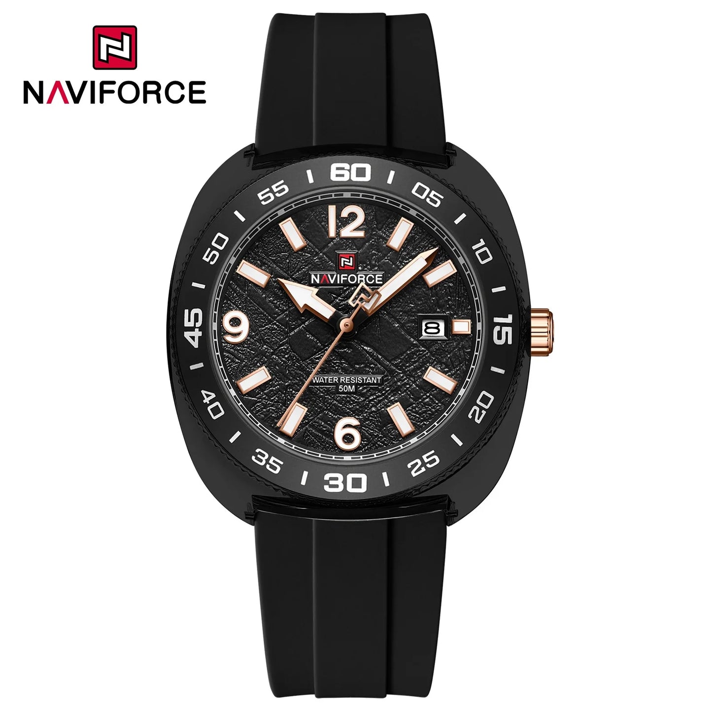 Montre NAVIFORCE 7132 à Quartz Lumineuse et Étanche