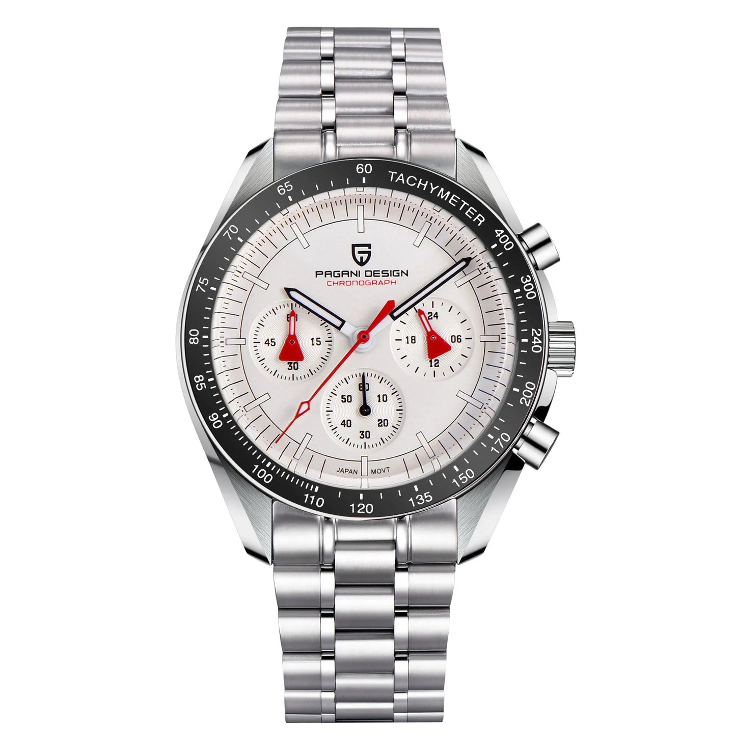 PAGANI DESIGN 2026 Nouvelle V5 PD1701 Montres Homme Luxe Montre à Quartz Homme Sport Vitesse Chronographe Verre Saphir AR Étanche 100M