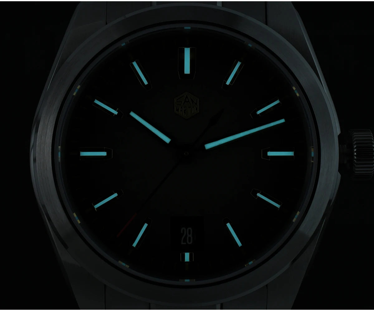 Montre automatique San Martin Men SN0144-GS Cadran JianZhan Montre-bracelet mécanique