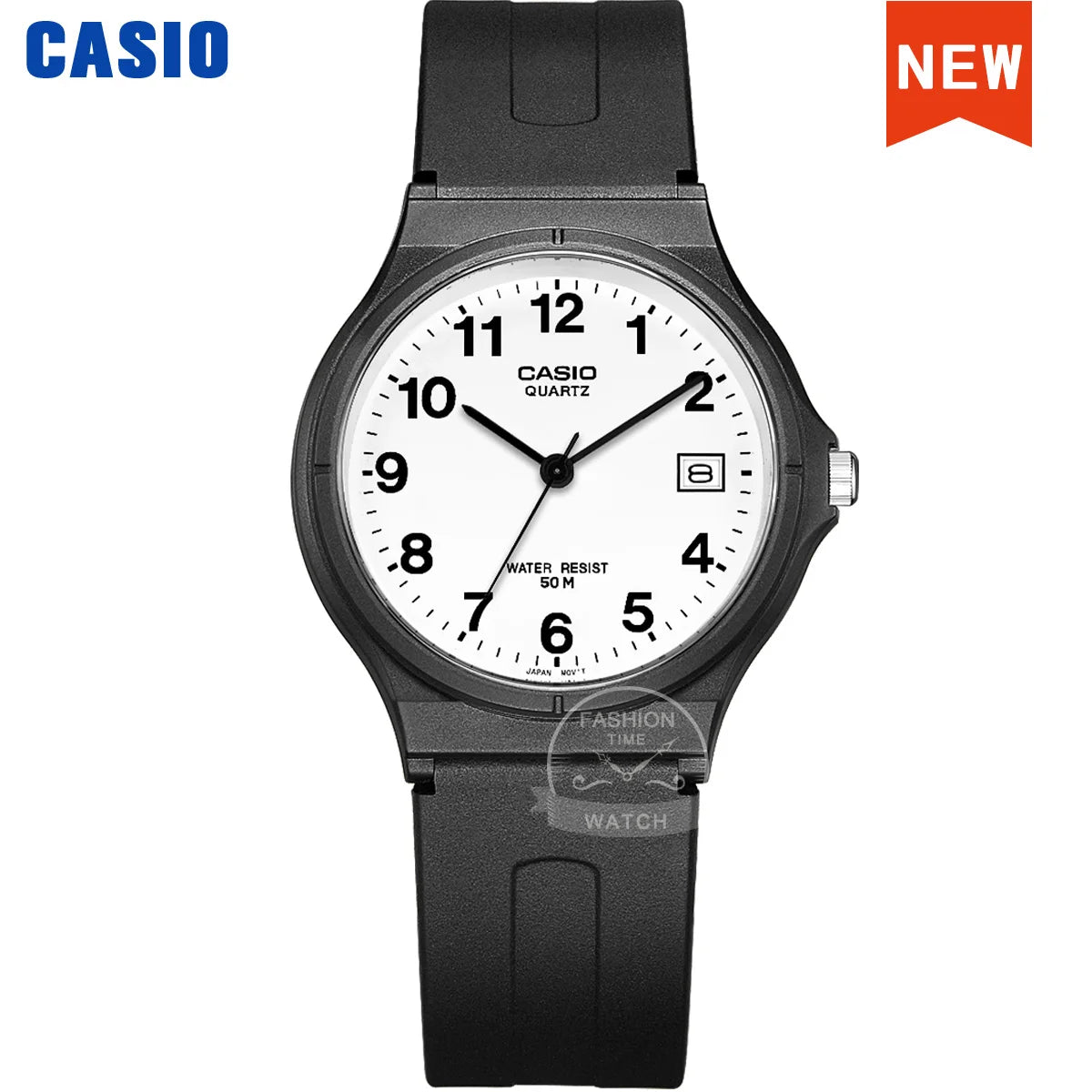 Casio montre homme de luxe de marque, étanche 30m, montre-bracelet militaire à quartz, montres de sport neutres pour femmes, relogio MQ