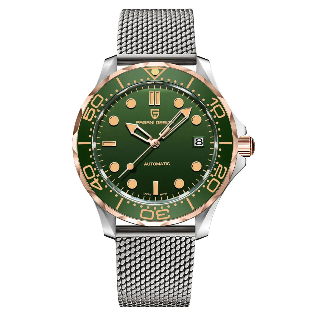 Montres PAGANI DESIGN pour hommes 2026 Nouvelle montre automatique de luxe rétro 007 pour hommes Montre-bracelet mécanique Homme en acier inoxydable Étanche