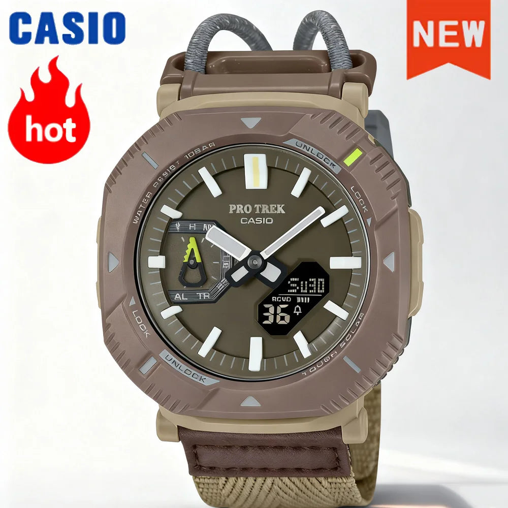 2026 vIp Casio PRJ-B001 men's watch series G-SHOCK small steel cannon series genuine black gold waterproof sports couple watch