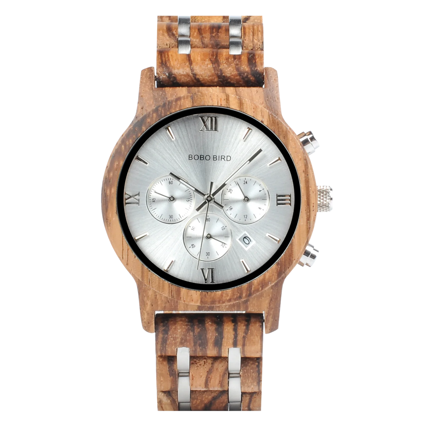 BOBOBIRD Customizable Engraved Wooden Watch for Men - Unique Personalized Birthday Gift for Dad Son Husband Boyfriend Special