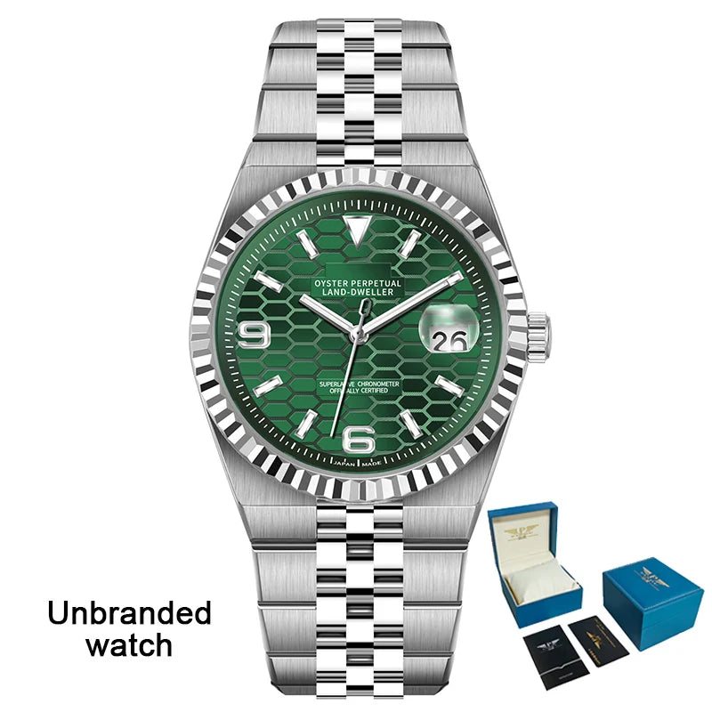 PINDU NH35A Automatic Mechanical Sapphire Watch 100M