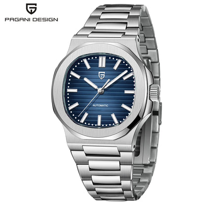 PAGANI DESIGN 2025 Nouvelles montres homme Montre automatique de luxe pour homme Mécanique 40MM Montre-bracelet Acier inoxydable Verre saphir AR
