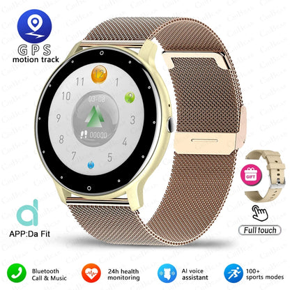 Montre connectée ultra-fine 2026 pour homme avec plus de 100 modes sportifs, surveillance de la fréquence cardiaque, assistant vocal IA, appels Bluetooth