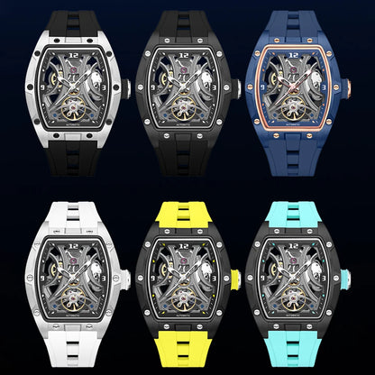 MEGIR 2026 Nouvelle montre automatique mécanique pour homme, marque de luxe, mouvement en acier inoxydable, étanche, Relogio