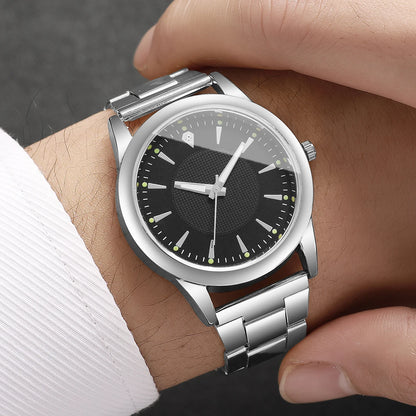 2 Montres de Couple Homme Montre d'Affaires Femme Montre à Quartz Analogique Tendance (Sans Boîte)