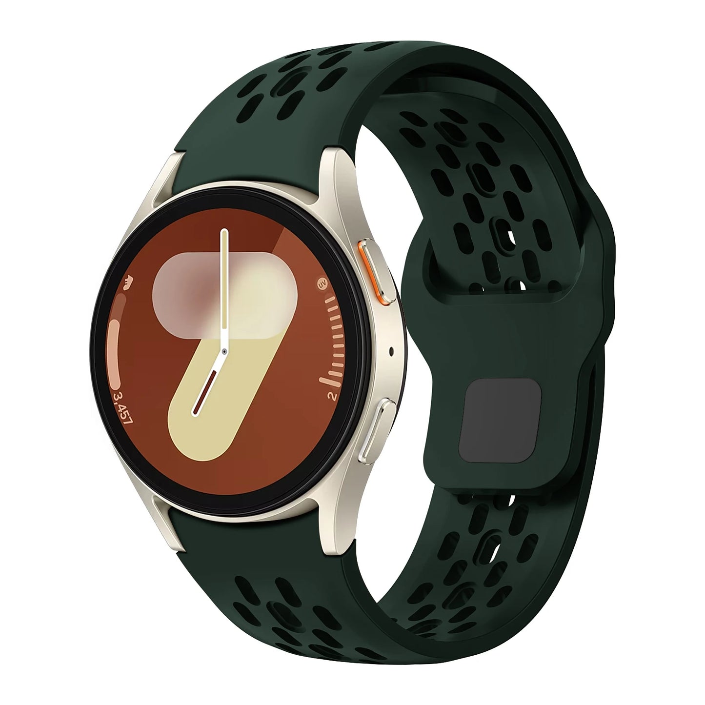 for Samsung Galaxy Watch 7 Strap 4/5/6/FE/classic/Pro 44mm 40mm wrist belt Silicone Sport correa Bracelet Galaxy Watch 7 Band