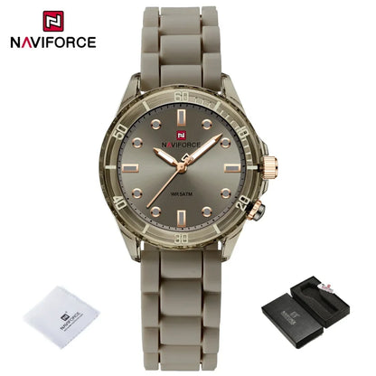 NAVIFORCE NF7115 Montre élégante, étanche, légère et stylée, montre décontractée