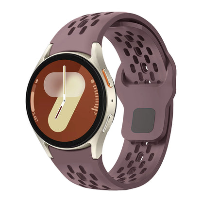 for Samsung Galaxy Watch 7 Strap 4/5/6/FE/classic/Pro 44mm 40mm wrist belt Silicone Sport correa Bracelet Galaxy Watch 7 Band