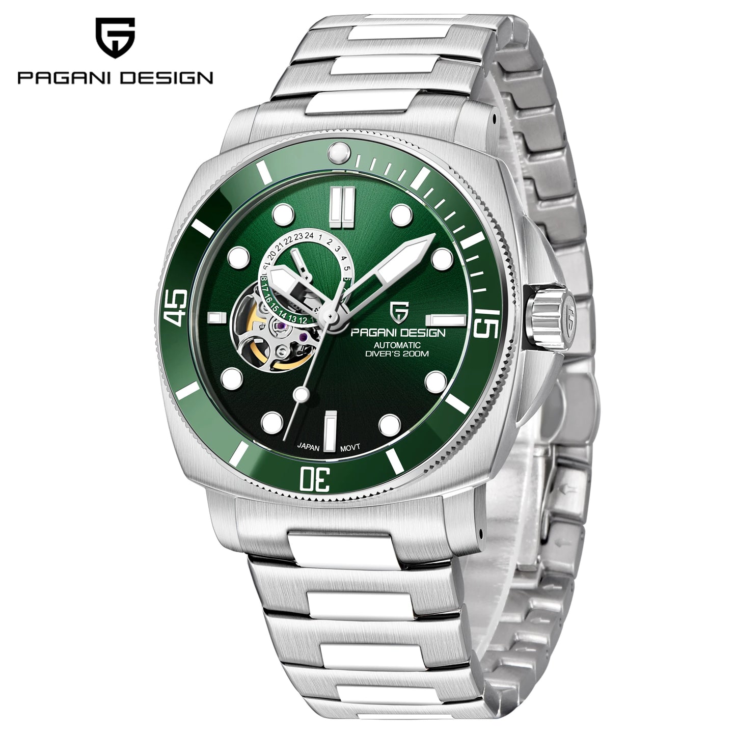 ChronoState Abyss Tourbillon NH39 Skeleton Diver Watch for Men