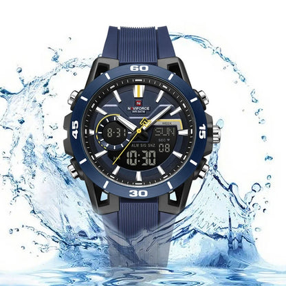 NAVIFORCE 2026 NF7135 Analog LCD Chronograph Watch