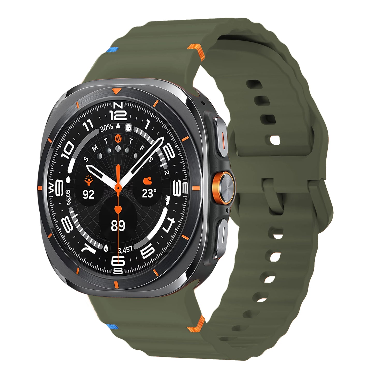 Band for Samsung Galaxy Watch 8 ultra 6/6 Classic/5 pro/4 44mm 40mm 43mm 46mm Silicone Bracelet correa Galaxy Watch 7 strap 47mm