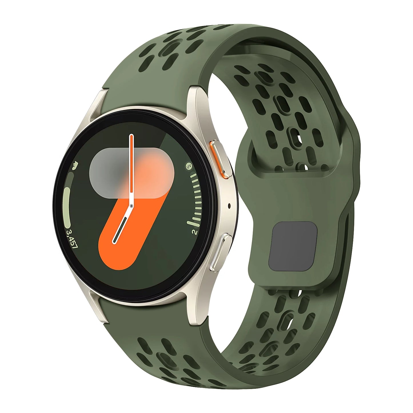 for Samsung Galaxy Watch 7 Strap 4/5/6/FE/classic/Pro 44mm 40mm wrist belt Silicone Sport correa Bracelet Galaxy Watch 7 Band