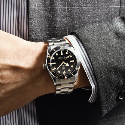 BENYAR BB58 BY-5179M Mechanical Automatic Watch Stainless Steel