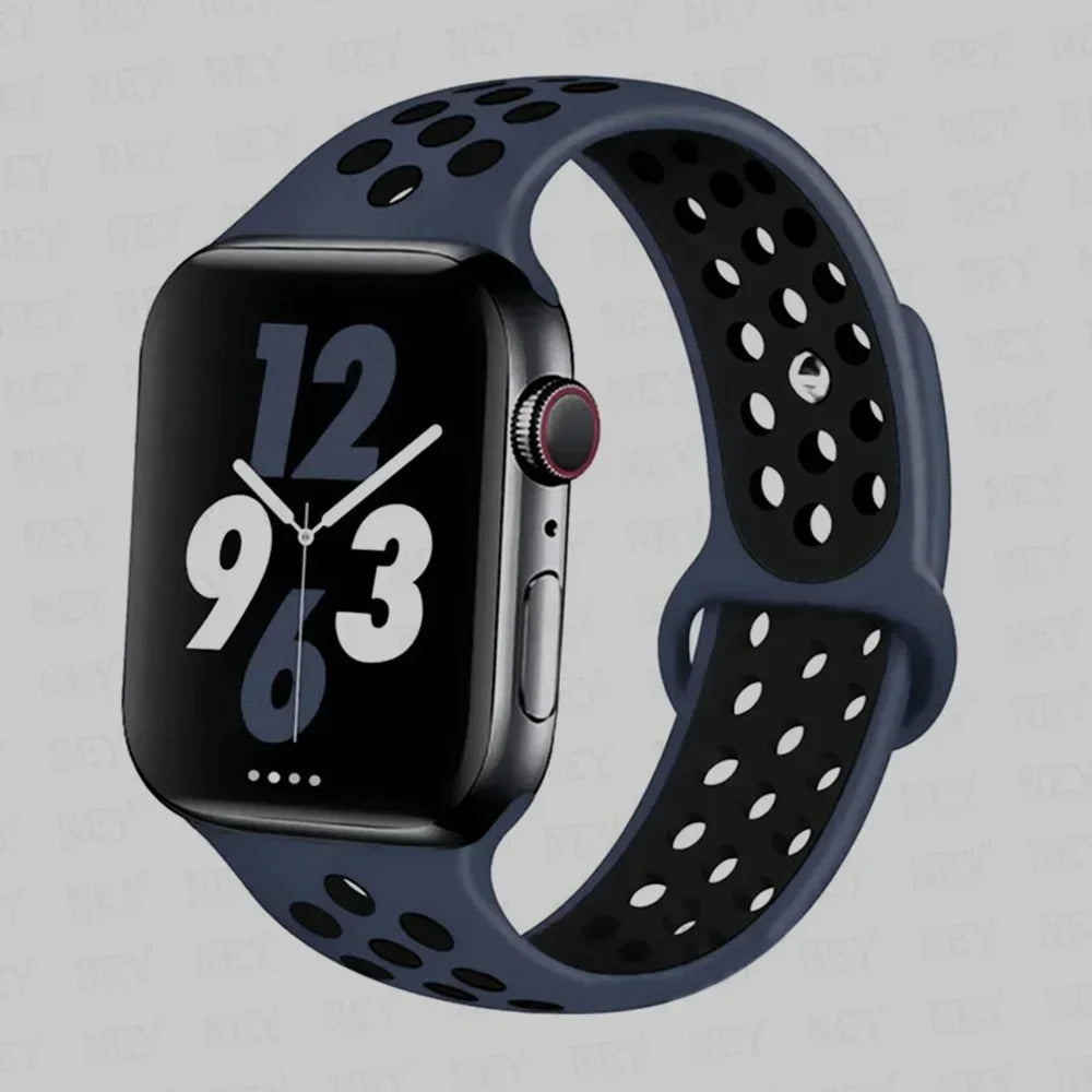 Sport Strap For Apple Watch Band Ultra 49mm 44mm 45mm 38/40mm/41mm Silicone Pride Bracelet correa iWatch Series 8 7 6 4 5 3 9 SE