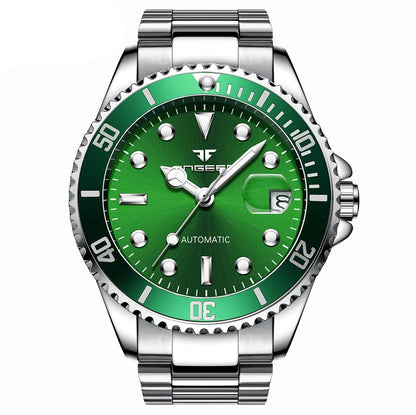 BINBOND Luxury mechanical wristwatches for men luminous waterproof automatic tourbillon men's watch business skeleton reloj