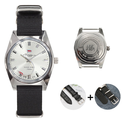 ChronoState Shanghai 8120 – Montre mécanique rétro 36MM | Mouvement manuel Montre vintage homme