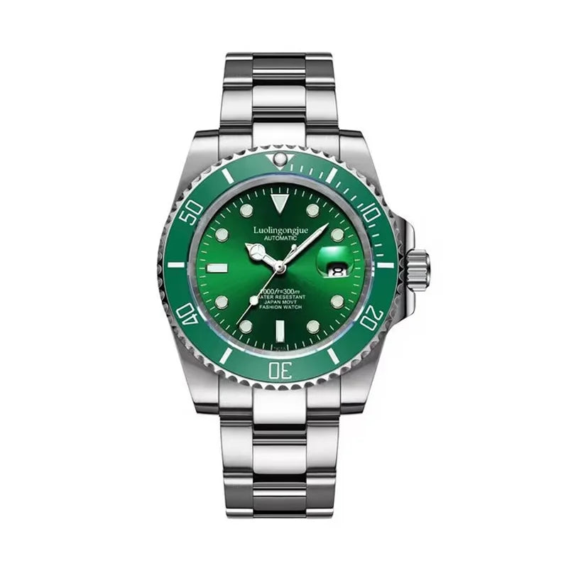 New Luxury Men's Watch, Business-Style Skeleton Automatic Mechanical Watch, Party Fashion Watch, High-Value Stylish Brand-Name Wristwatch, Fashionable and Exquisite Birthday Gift Watch