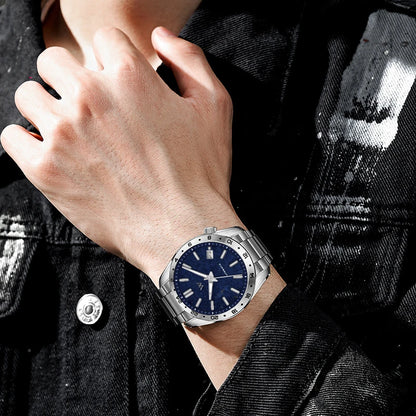 ChronoState WM223M – Montre GMT automatique | Cadran Lapis étanche 100M