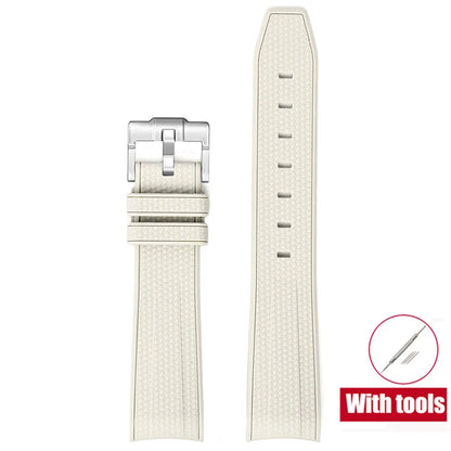 Bracelet de montre en caoutchouc pour Swatch X Omega Joint MoonSwatch étanche Sport 20mm Bracelet de montre en silicone incurvé pour hommes et femmes