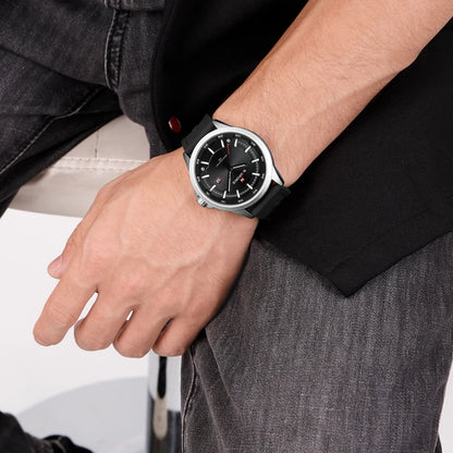 NAVIFORCE NF9248T Business Casual Silicone Strap Watch