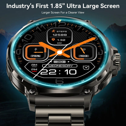 Montres intelligentes GPS ultra-performantes avec batterie 710 mAh, montres boussole étanches NOUVEAU pour hommes femmes 2025 Nouvelle montre intelligente GPS militaire sport pour hommes