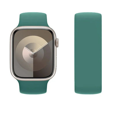 Solo Loop silicone for apple Watch Bands 40mm 44mm 45 41 49mm 42mm 46mm 38 bracelet iwatch series 11 10 9 8 7 6 se3 ultra2 strap